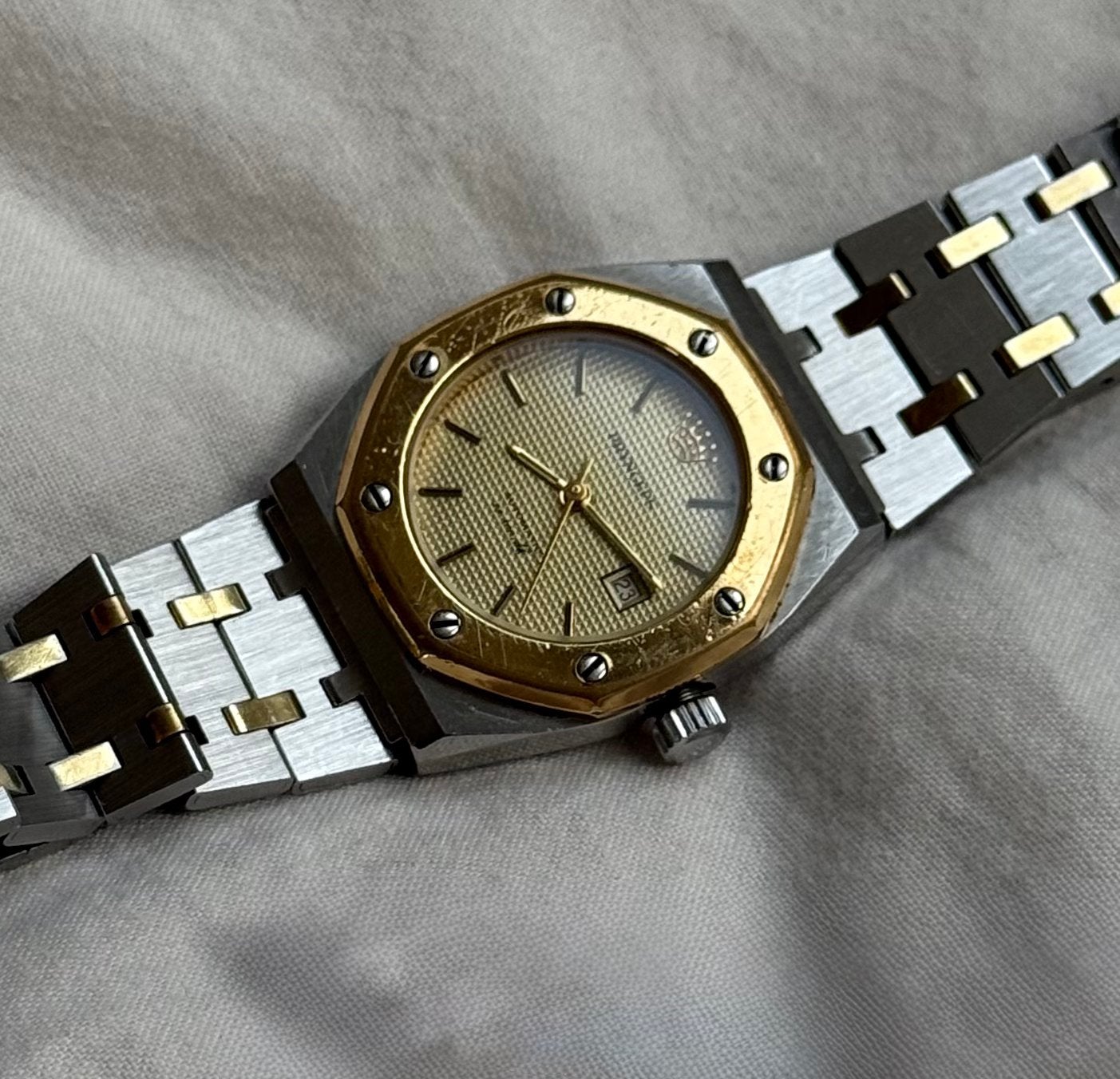 Pryngeps Royal Oak automatisch ETA uurwerk, Overige merken, Staal, Gebruikt, Staal