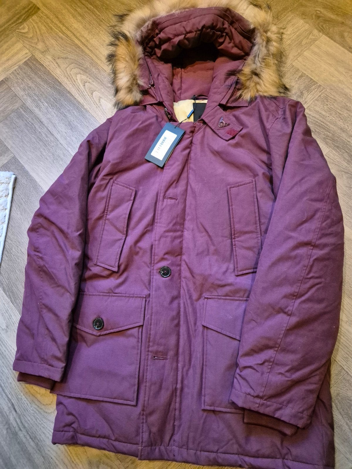 Air Force Parka Jas - Nieuw met labels, Kleding | Dames, Airforce, Maat 42/44 (L), Nieuw, Ophalen of Verzenden