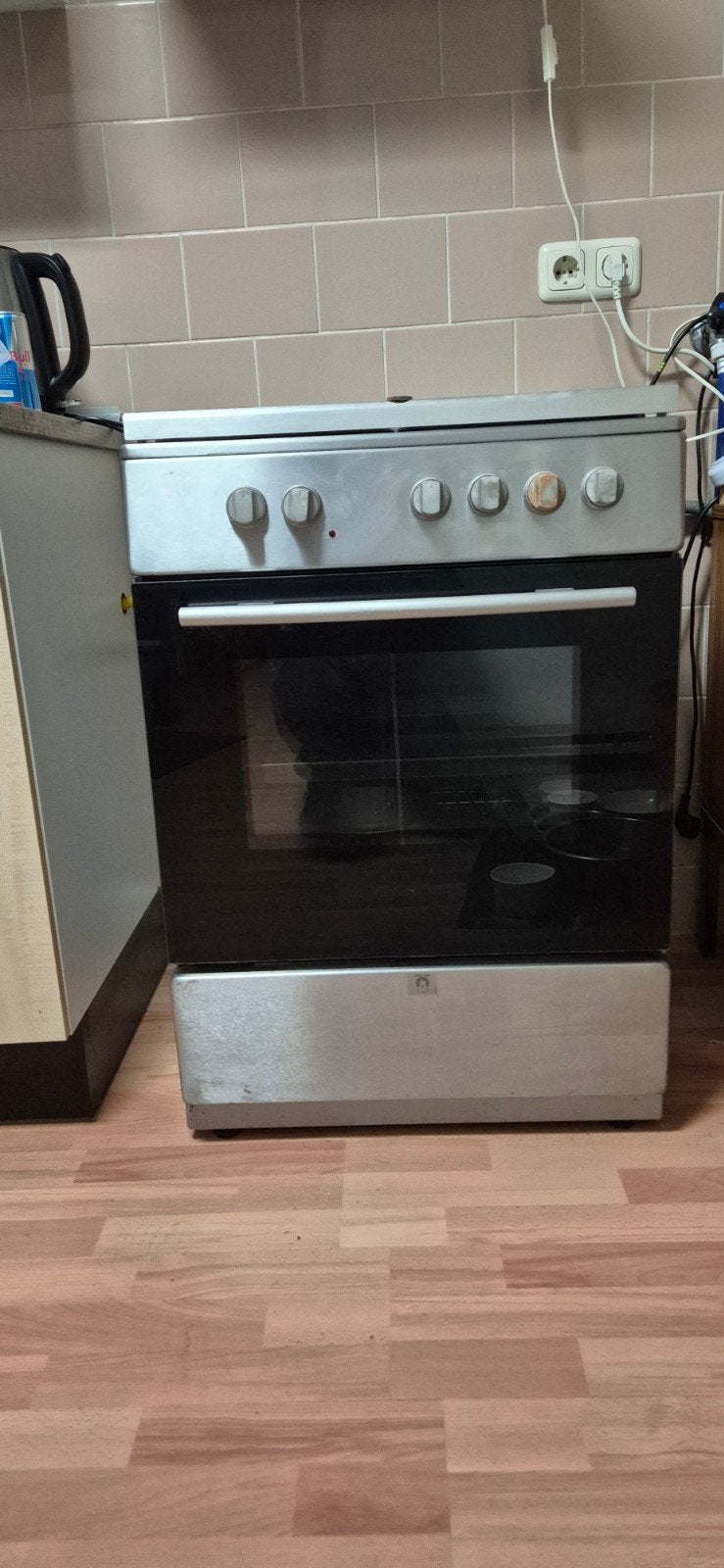 Etna Fornuis met Gas Kookplaat en Oven, Ophalen, Gebruikt, 4 kookzones, Gas