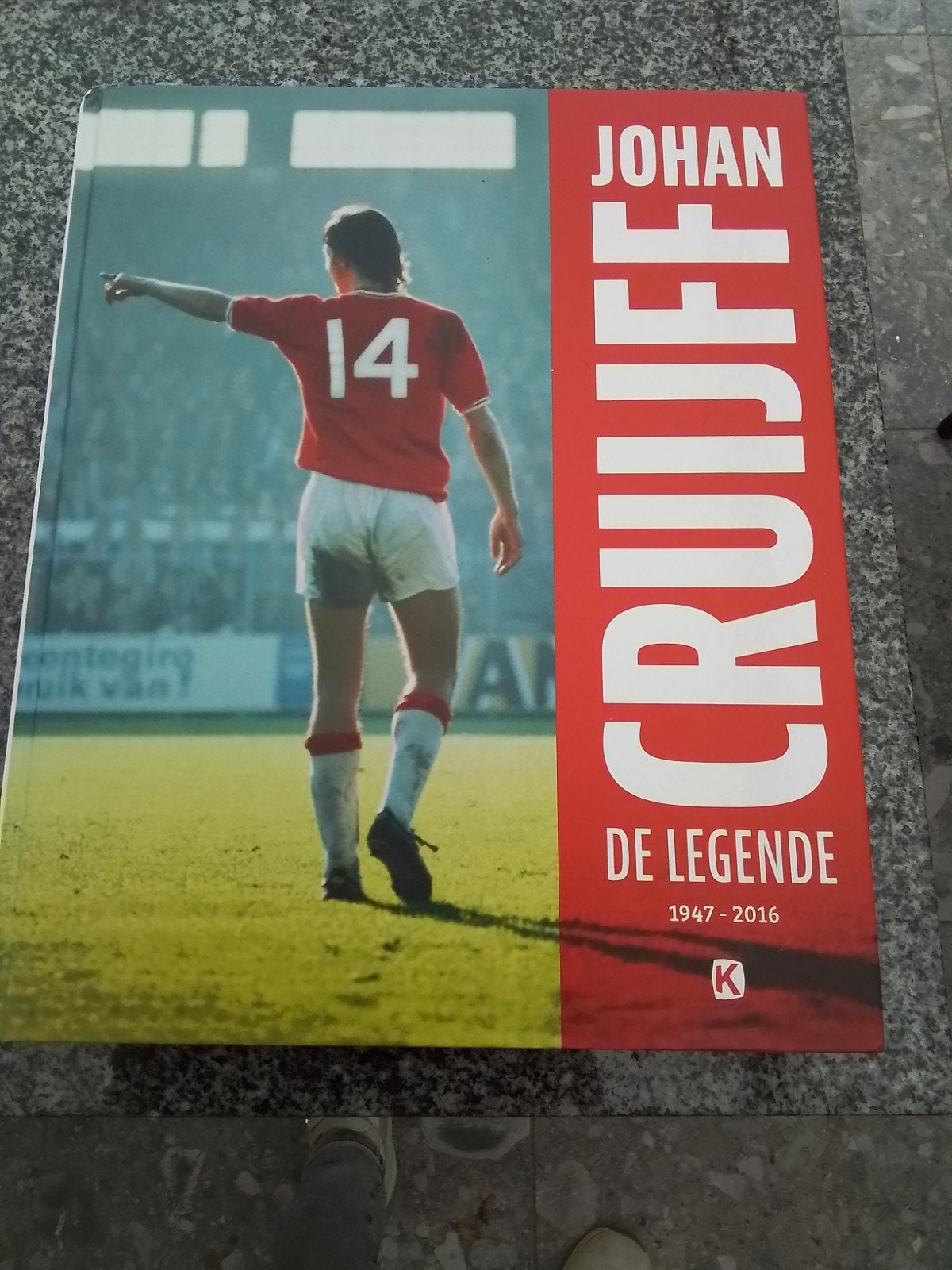 Johan Cruijff: De Legende 1947-2016 - Voetbalboek, Ophalen of Verzenden, Zo goed als nieuw, Matty Verkamman, Jaap Visser, Edwin Winkels, Johan Derksen