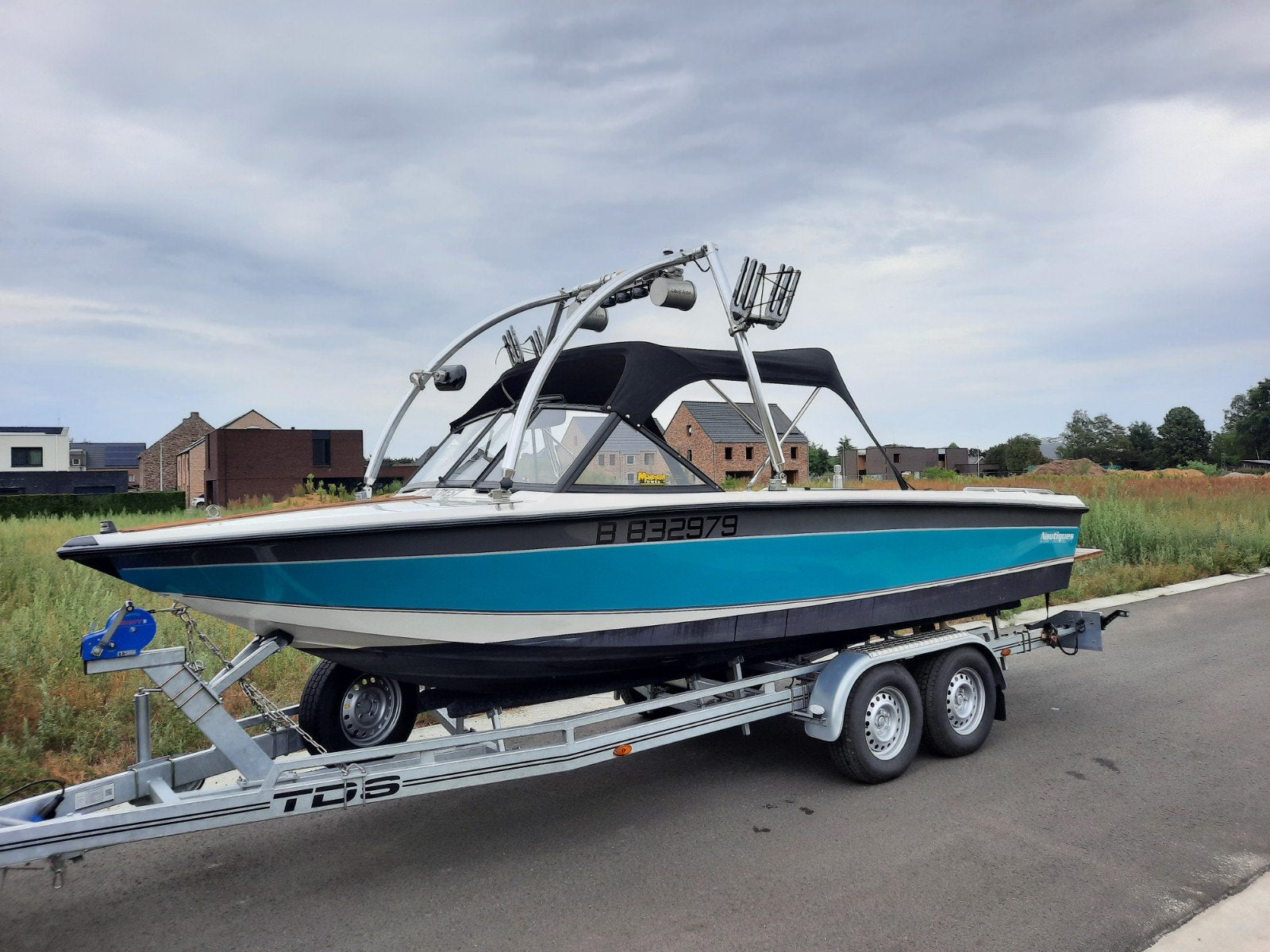 Barefoot Nautique Correct Craft | V8 5.8L 285pk, Ophalen, Overige merken, Gebruikt, Binnenboordmotor