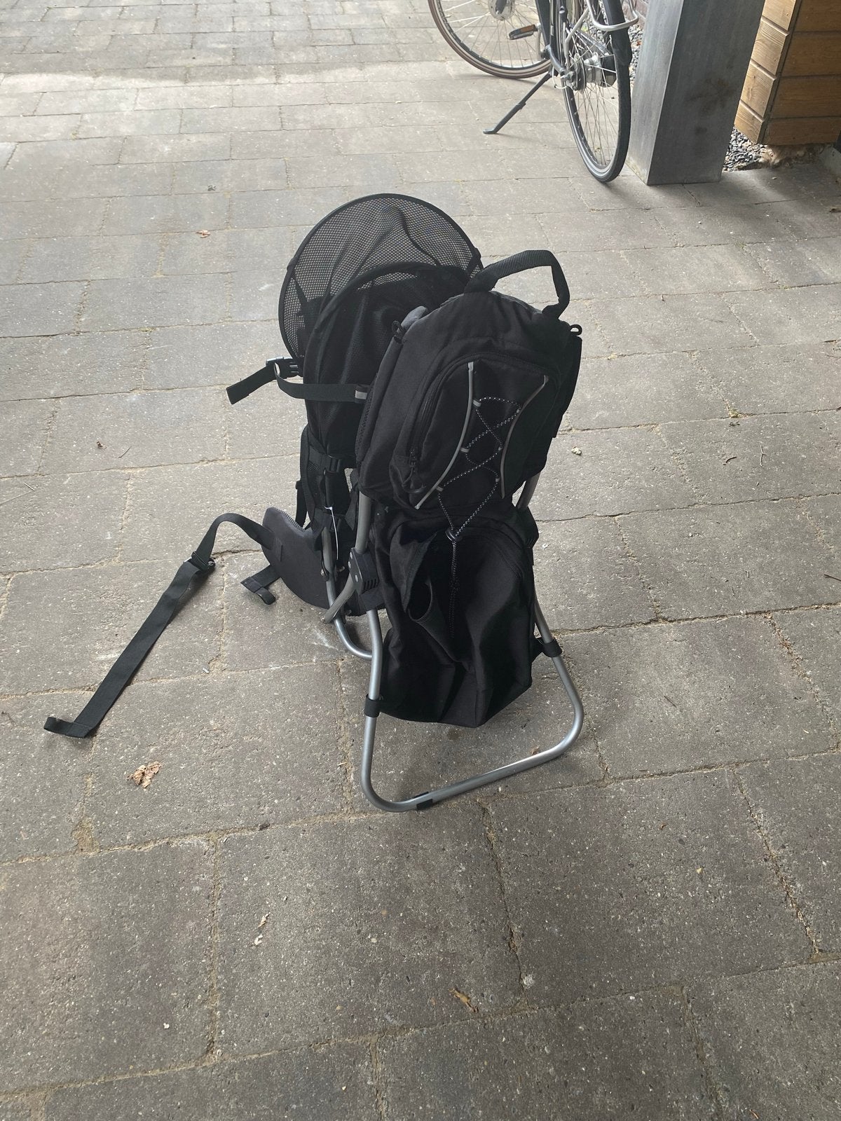 Stevige baby draagrugzak - Ideaal voor wandelingen, Gebruikt, Rug, Draagzak, Ophalen
