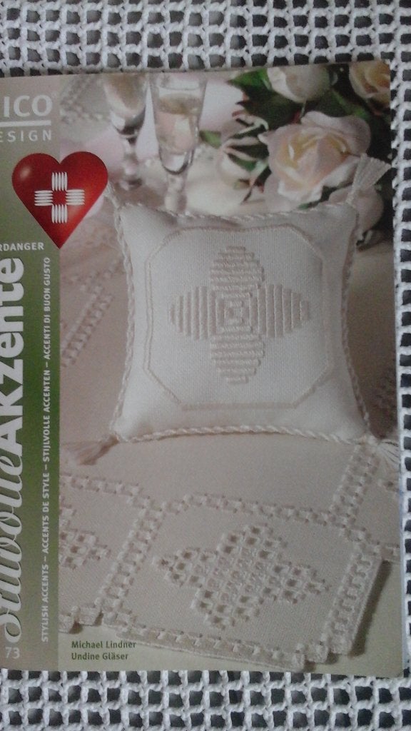 Rico hardangerboekje, Ophalen of Verzenden, Zo goed als nieuw, Handborduren, Patroon