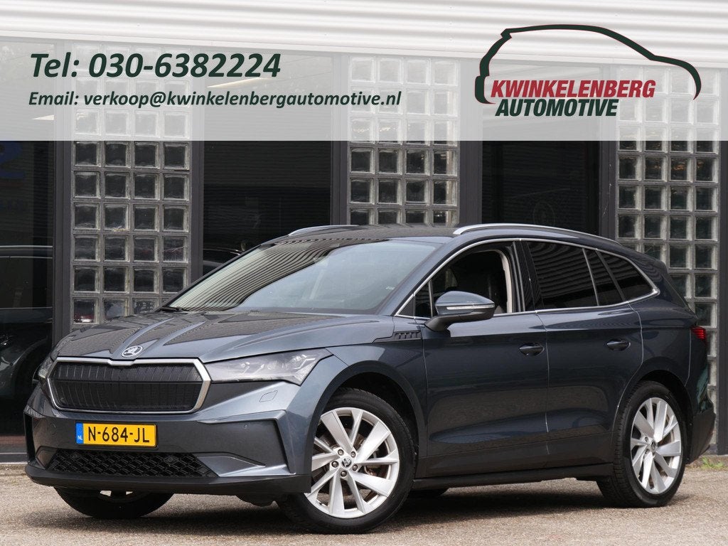 Skoda Enyaq iV 60 COMFORT PACK/ CLIMATE PACK/ PARKEER PACK/, Auto's, Skoda, Bedrijf, Te koop, Enyaq, ABS, Achteruitrijcamera, Airbags