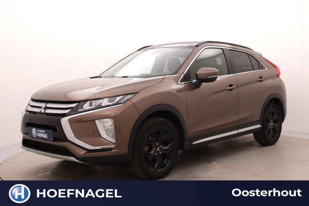 Mitsubishi Eclipse Cross 1.5 DI-T Intense S | Cruise control, Auto's, Mitsubishi, Voorwielaandrijving, Zwart, 4 cilinders, Bruin