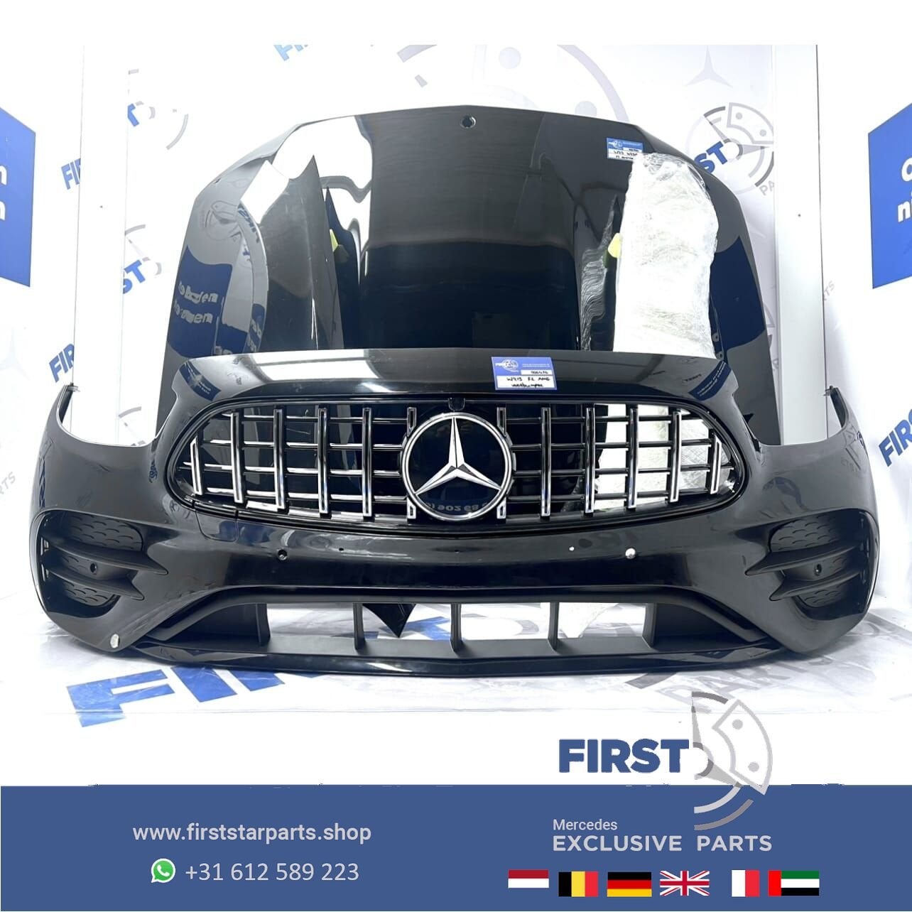 W213 W238 FACELIFT E53 AMG VOORKOP Mercedes E Klasse 2020-20, Gebruikt, -, Voor, Ophalen of Verzenden
