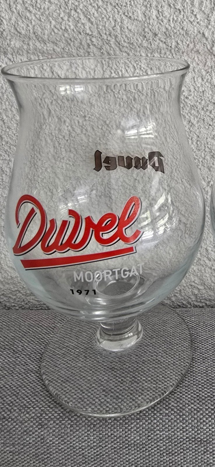 Duvel glas Moortgat 1971, Ophalen, Nieuw, Glas of Glazen, Duvel