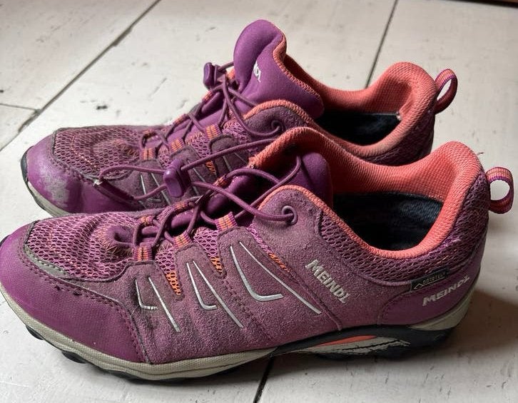 Meindl Wandelschoenen Dames Maat 38 - Paars, Sport en Fitness, Bergsport en Wandelen, Ophalen of Verzenden, Gebruikt, Schoenen