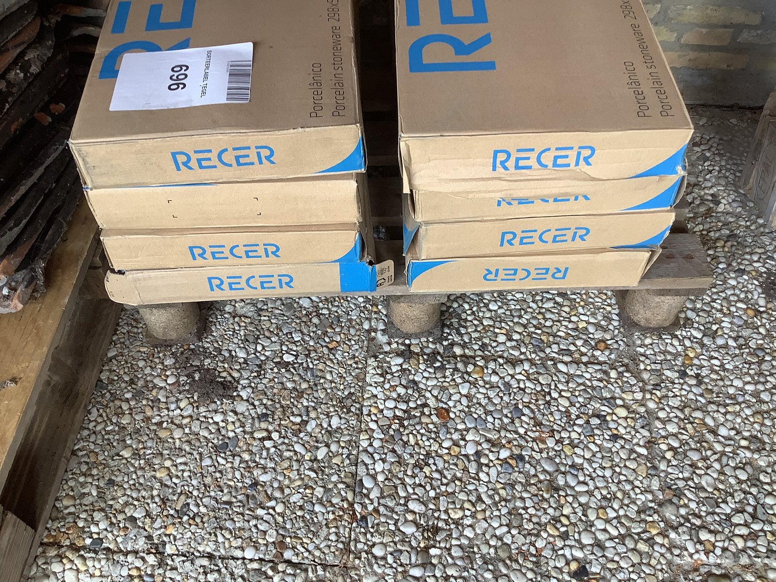 RECER attitude beige vloertegel of wandtegel, 30x60 cm, Ophalen, 60 cm of meer, Nieuw, 10 m² of meer
