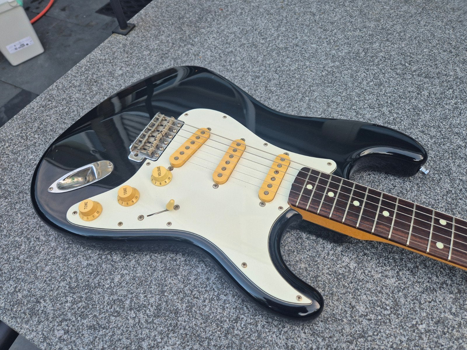 Japan 80ies Fernandes The Revival stratocaster, Muziek en Instrumenten, Ophalen, Gebruikt, Solid body, Overige merken