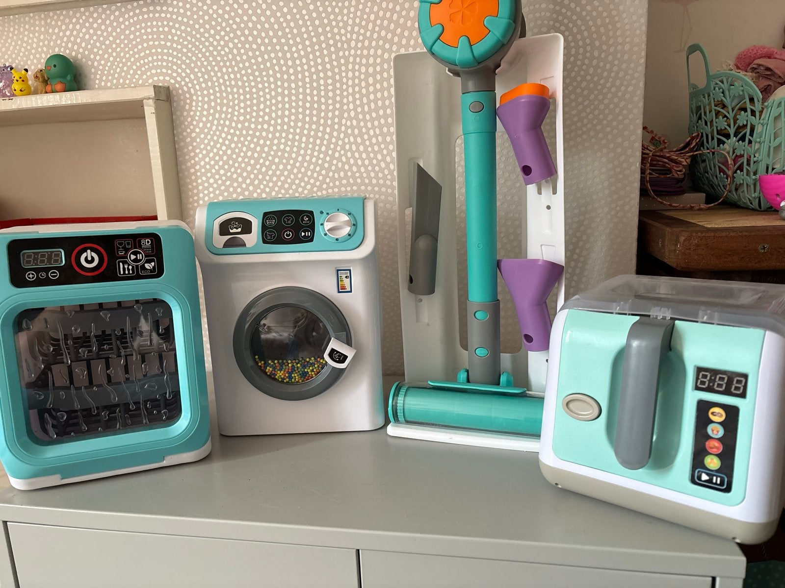 Speelgoed huishoudelijke apparaten set