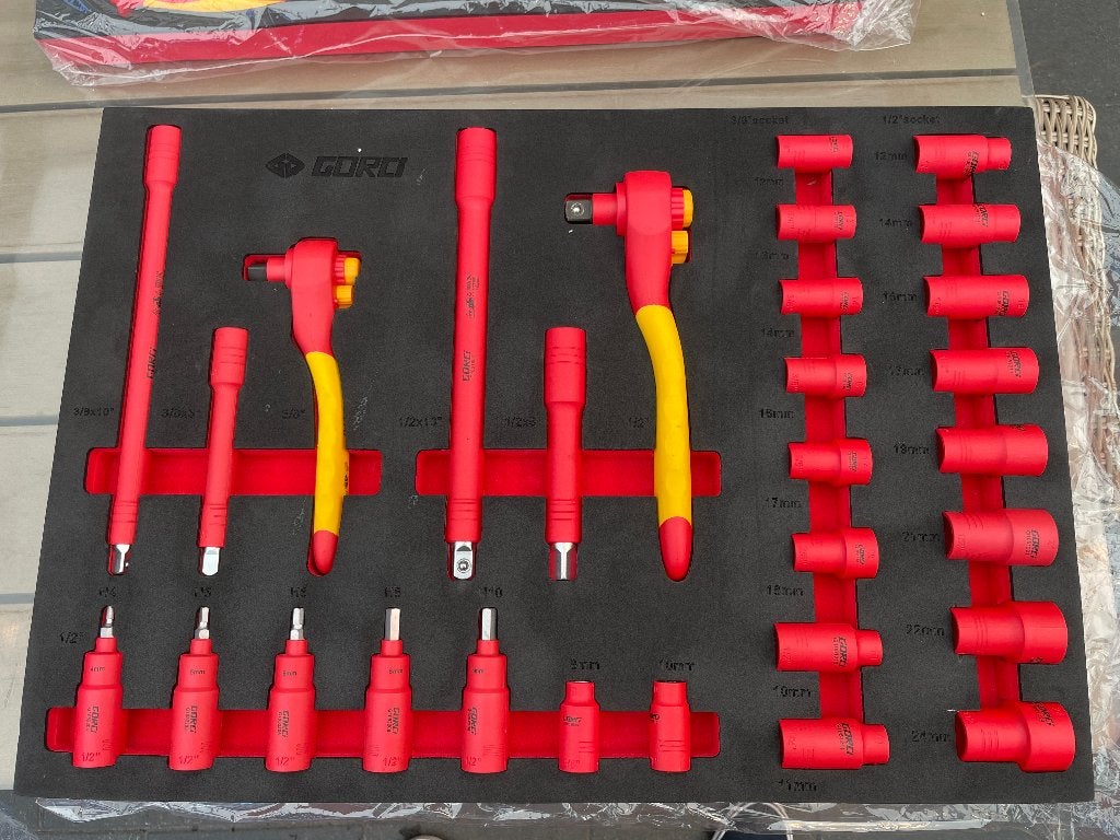 VDE geisoleerde gereedschap set voor gereedschapswagen, Ophalen, Nieuw, Gereedschapsset, Overige merken