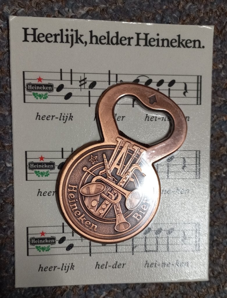 Brand Bier, Heineken bier flesopener , nieuw in verpakking, Ophalen of Verzenden, Nieuw, Flesopener, Overige merken