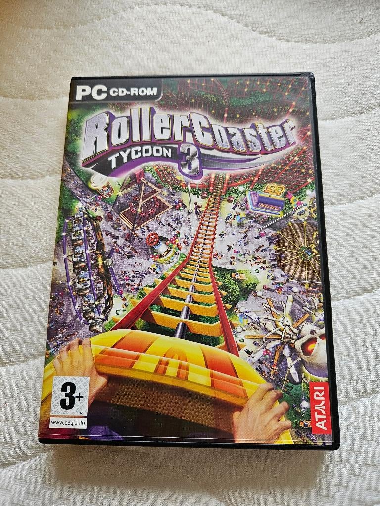 Computerspel Rollercoaster tycoon 3, Ophalen, 1 speler, Zo goed als nieuw, Vanaf 3 jaar