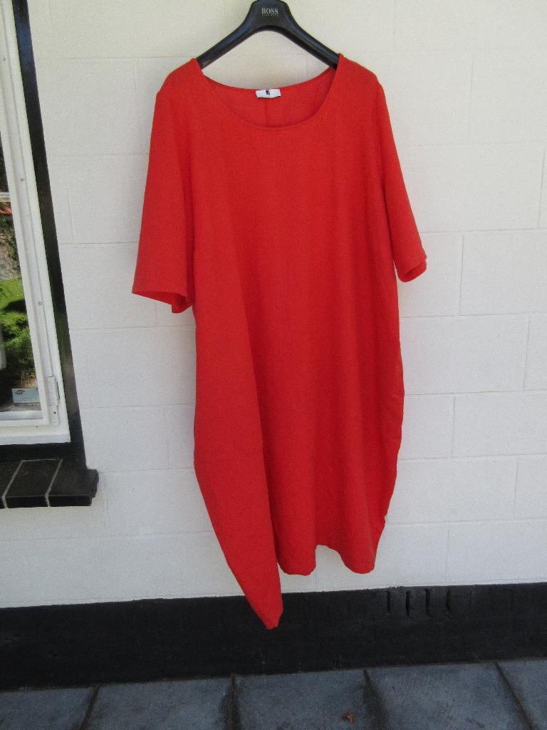 JURK, MAAT 56, 100% LINNEN, merk ANNA AURA, Kleding | Dames, PETER HAHN / ANNA AURA, Maat 46/48 (XL) of groter, Ophalen of Verzenden