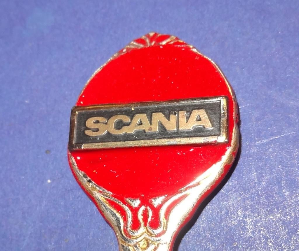 Scania Thee Lepel No 234234, Verzamelen, Verzenden, Gebruikt, Auto's