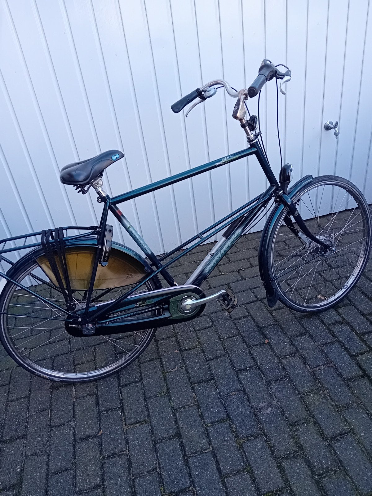 Batavus Stabilo Herenfiets, Fietsen en Brommers, Ophalen, Versnellingen, Batavus, Zo goed als nieuw