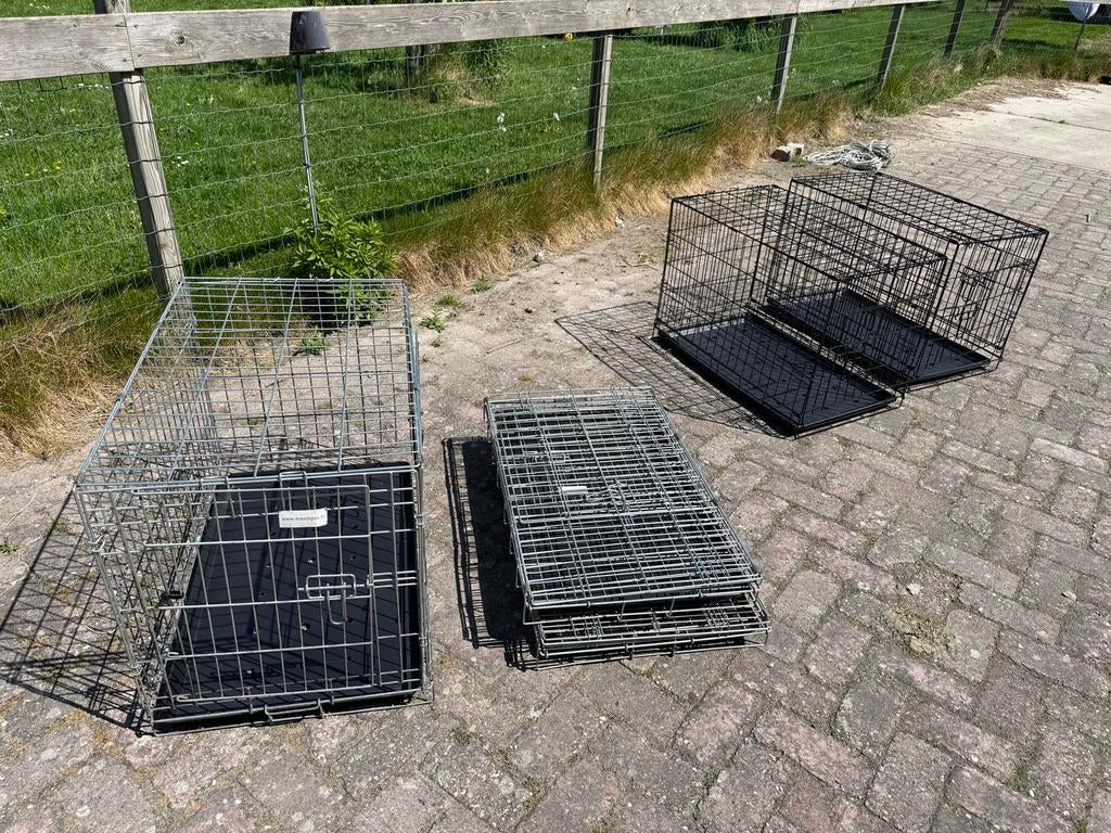 Draadkooi / bench 5 stuks (75 x 45), Dieren en Toebehoren, Hondenhokken, Ophalen, Zo goed als nieuw, 75 tot 110 cm, Minder dan 65 cm