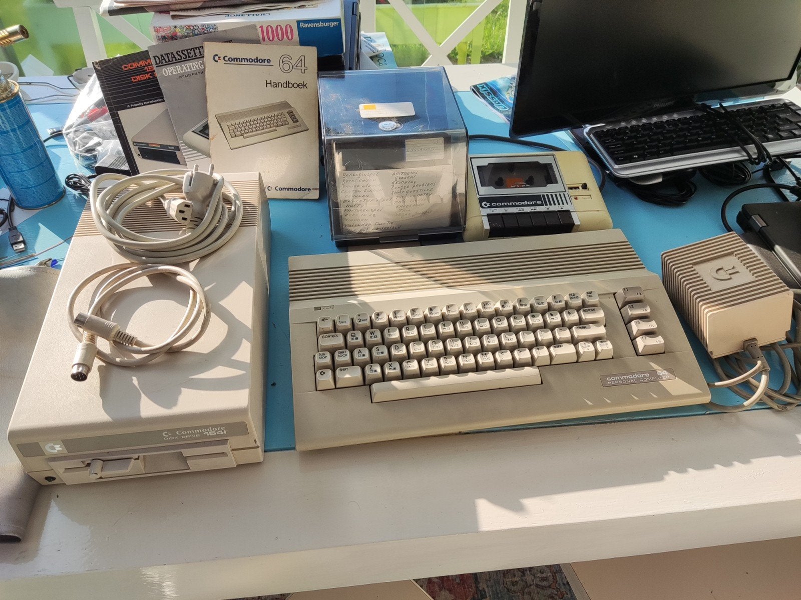Nette Commodore C64C set., Computers en Software, Ophalen of Verzenden