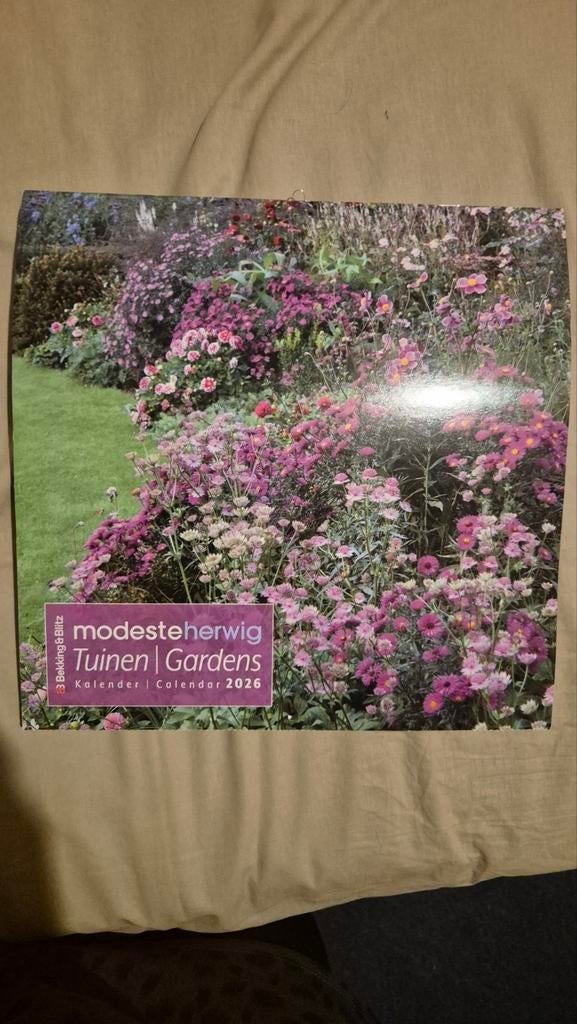 Kalender merk van bekking en blitz, Verzenden, Maandkalender, Nieuw