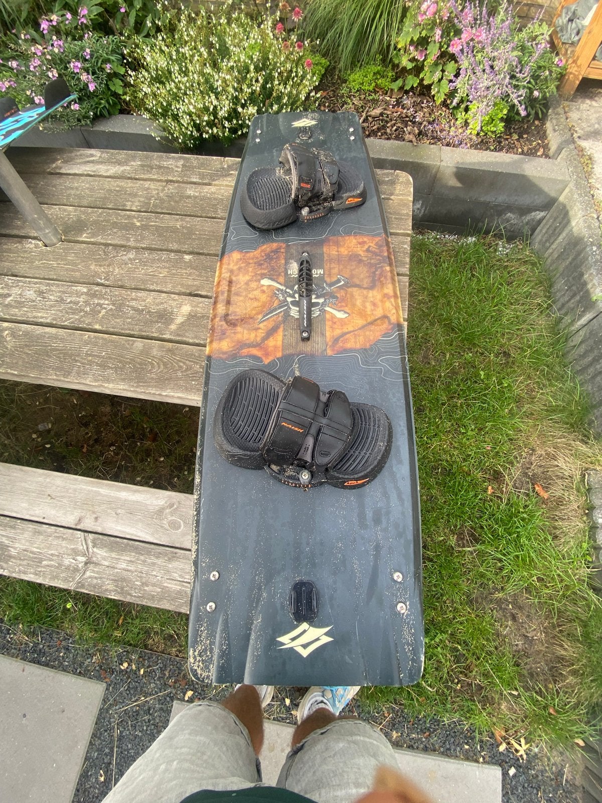 Naish monarch Kiteboard 132x41, Gebruikt, Twintip, Kiteboard, Ophalen of Verzenden