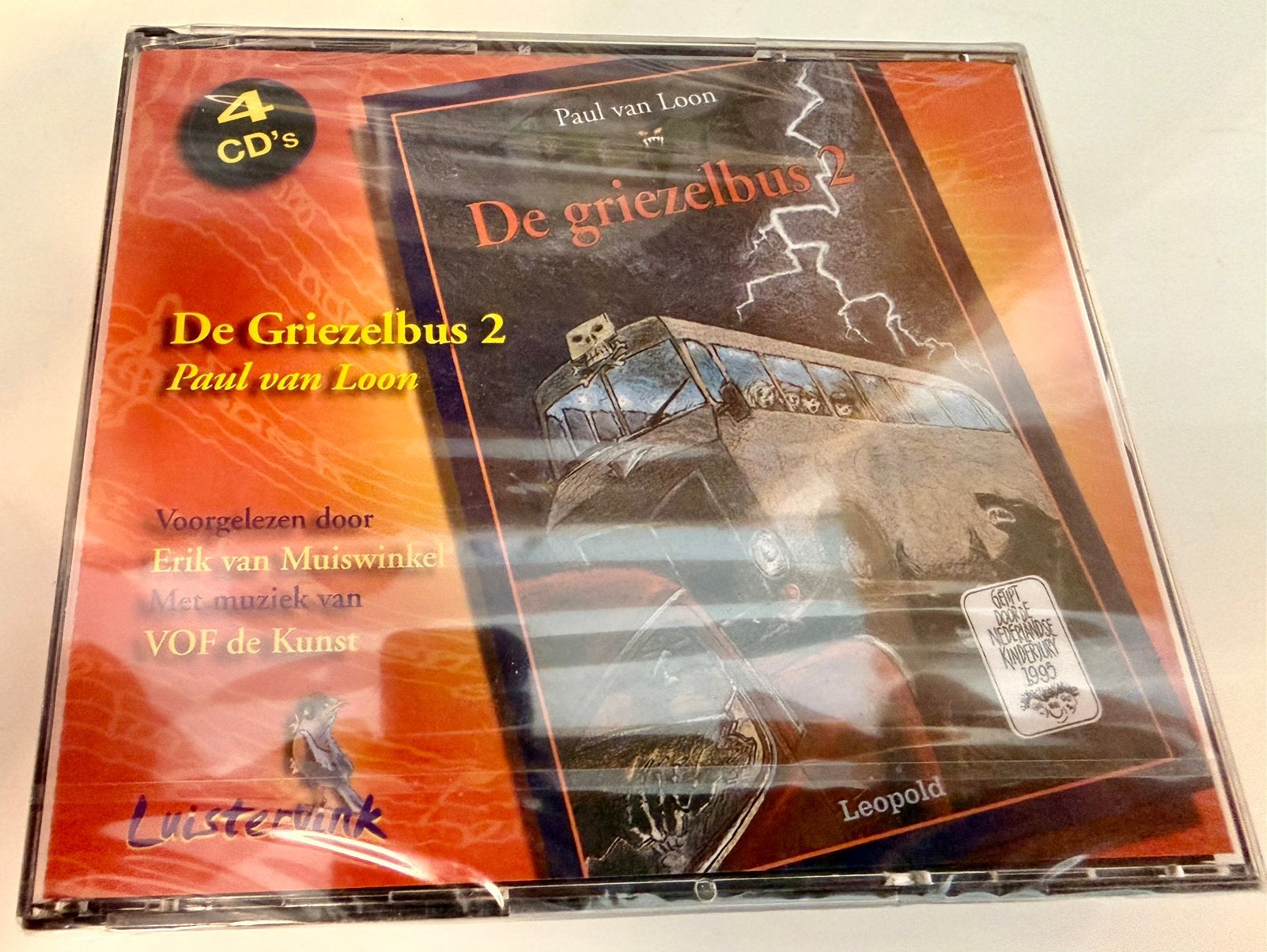 De Griezelbus 2 - Paul van Loon - 4CD - luisterboek - nieuw, Ophalen of Verzenden, Cd, Kind