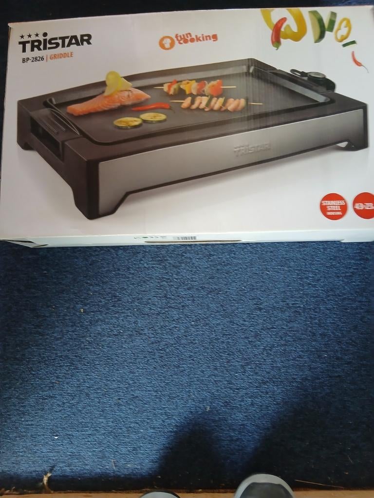 Bakplaat, Witgoed en Apparatuur, Grillplaten, Ophalen of Verzenden