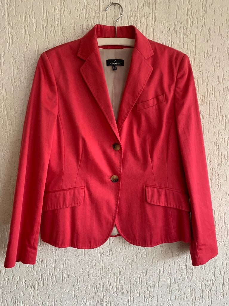 rode blazer, maat 40, Maat 38/40 (M), Ophalen of Verzenden, Zo goed als nieuw, David Hechter