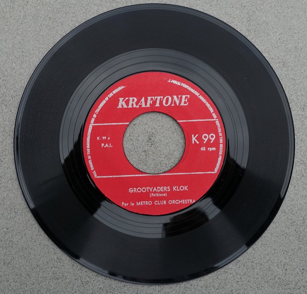 Metro Club Orchestra - Grootvaders Klok (KRAFTONE K 99), Gebruikt, Overige genres, 7 inch, Ophalen of Verzenden