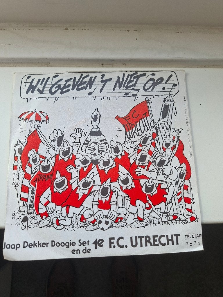 Single Fc Utrecht, Gebruikt, Overige genres, 7 inch, Ophalen of Verzenden