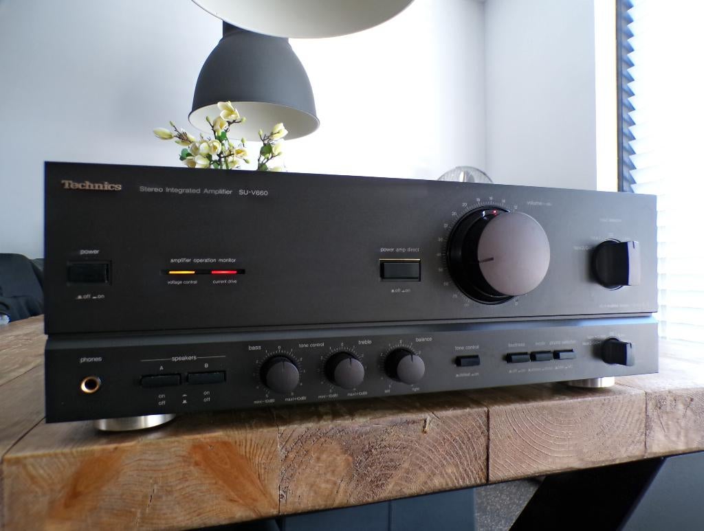 Topklasse Technics Class AA SU-V660 / RS-B755 combinatie, Overige merken, Cassettedeck, Zo goed als nieuw, Losse componenten