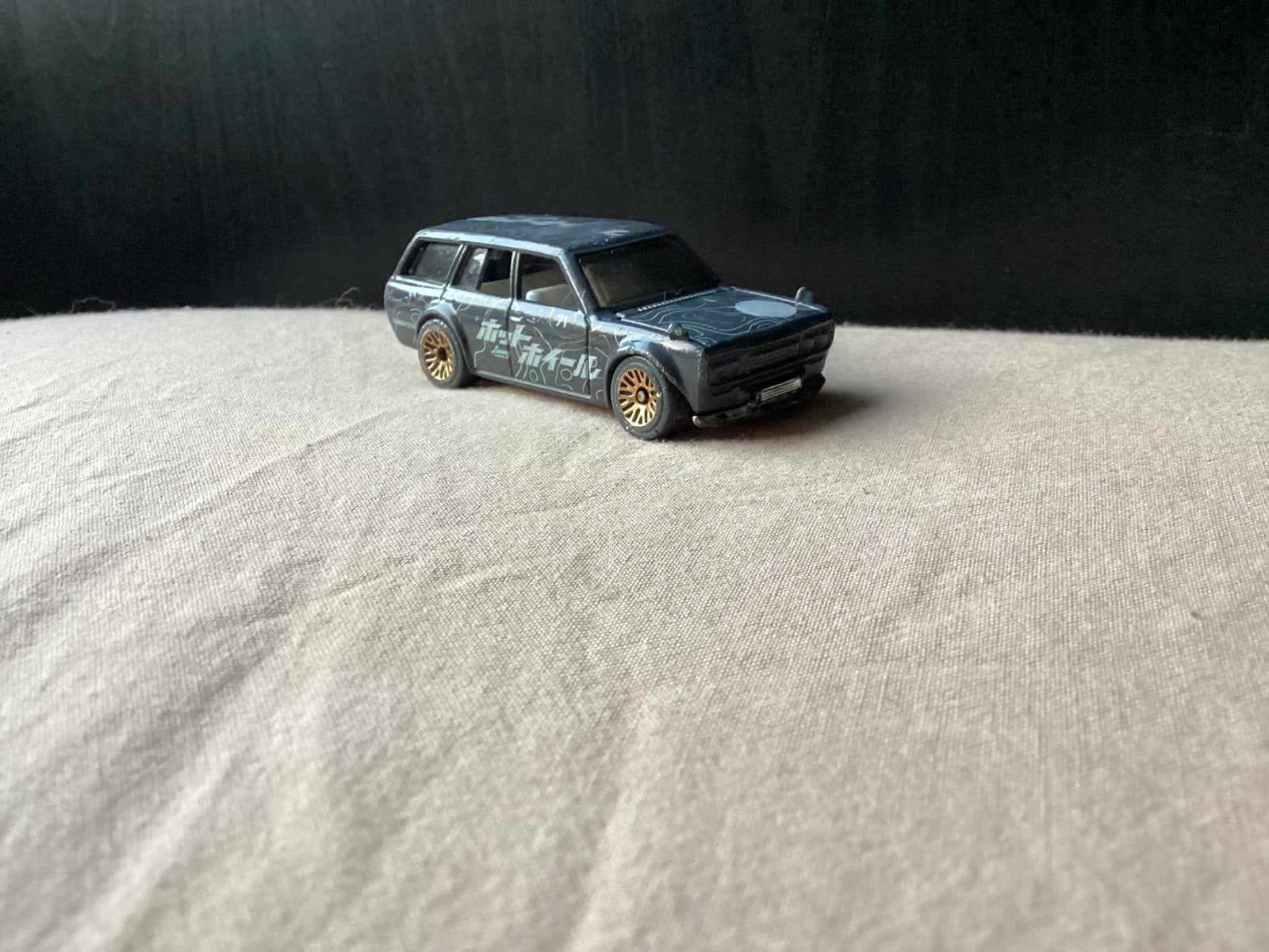 Hothweels datsun 510 wagon 1971 1:64, Ophalen, Gebruikt, Auto