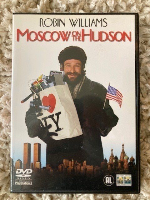 DVD ‘Moscow on the Hudson’ met Robin Williams, Alle leeftijden, Nederlands, Romantische komedie, Ophalen of Verzenden