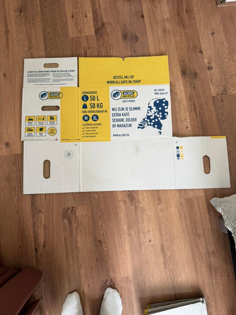 Verhuisdozen, Doe-het-zelf en Verbouw, Kratten en Dozen, Ophalen of Verzenden, Gebruikt