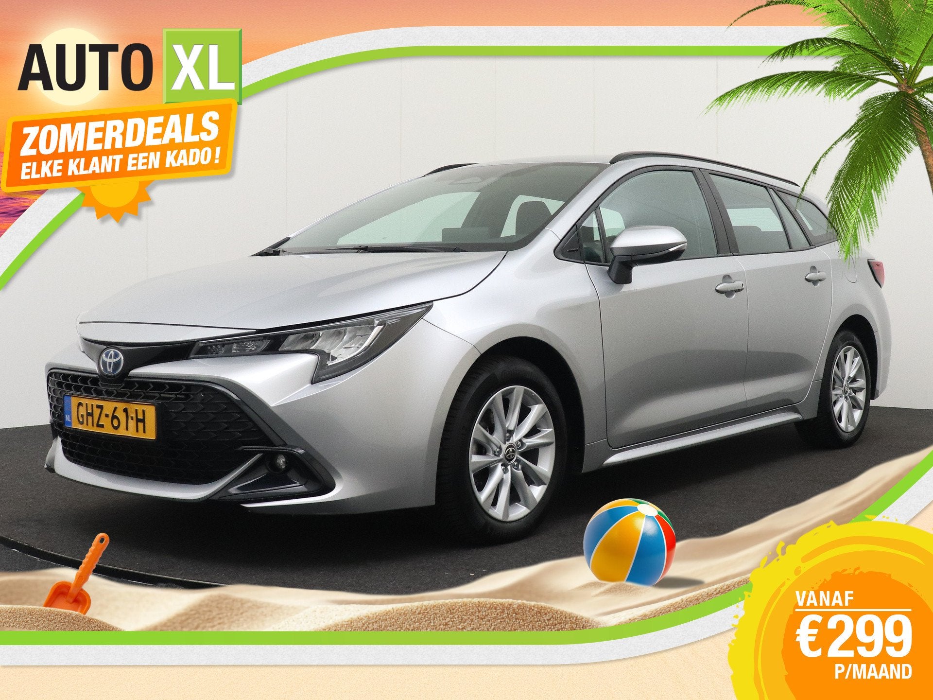 Toyota Corolla Touring Sports Hybrid Business Camera Adapt.C, Dealer onderhouden, Gebruikt, 4 cilinders, Corolla