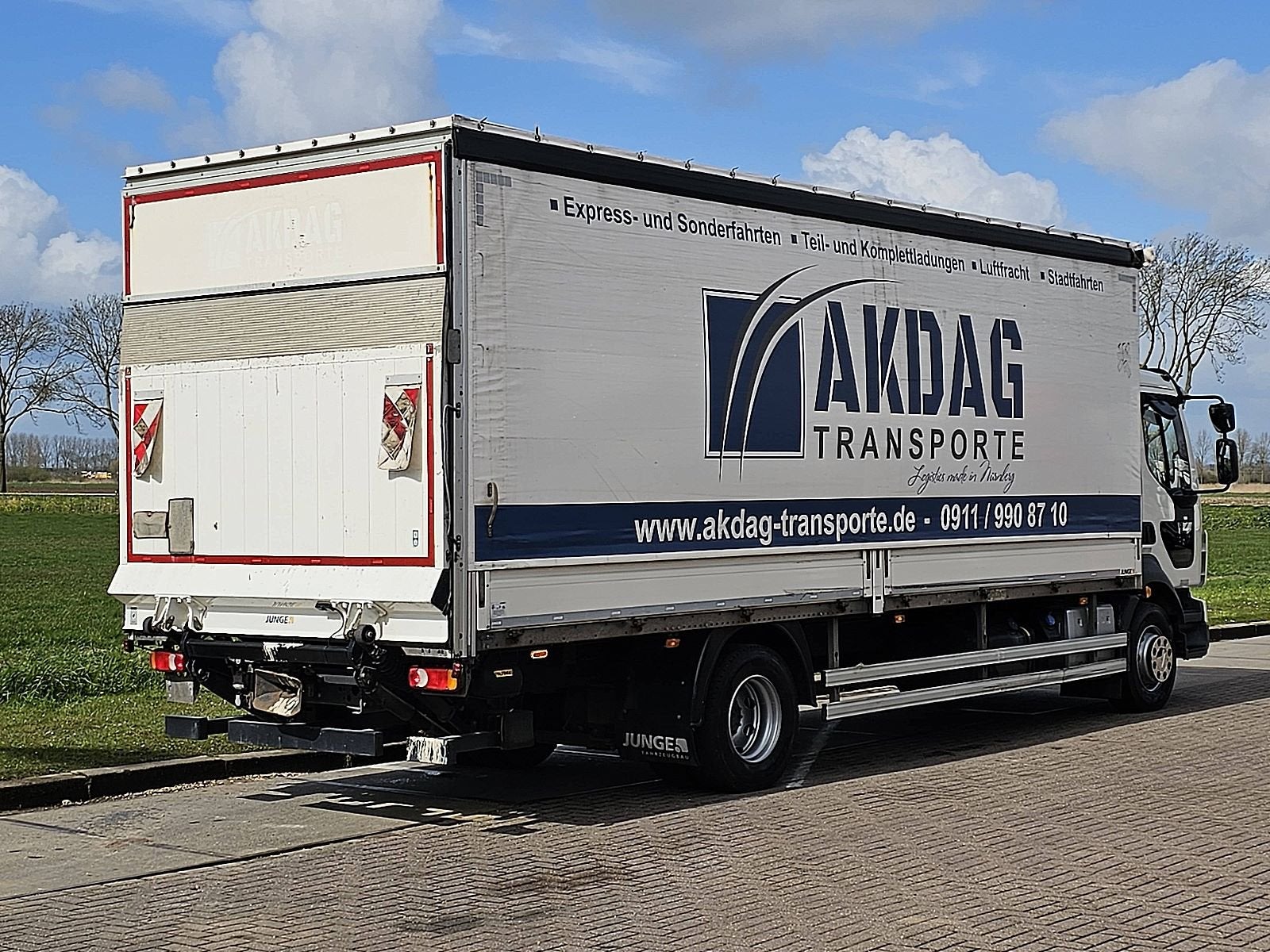 VOLVO FL 240.14 manual airco lift, Stoelverwarming, Euro 6, Wit, 245 pk
