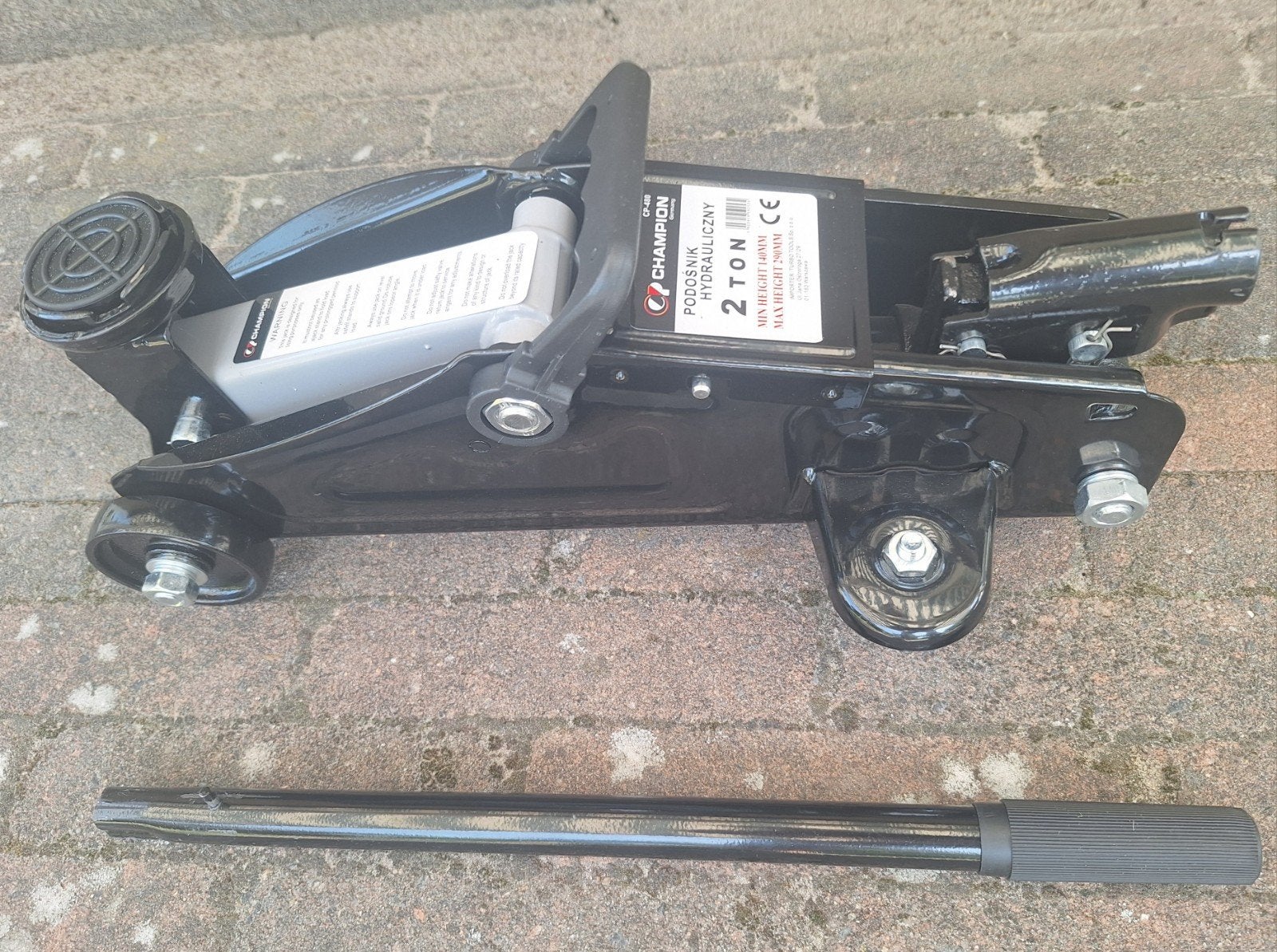Autokrik 2 tons nieuw, Ophalen, Nieuw, Hydraulisch, Garagekrik