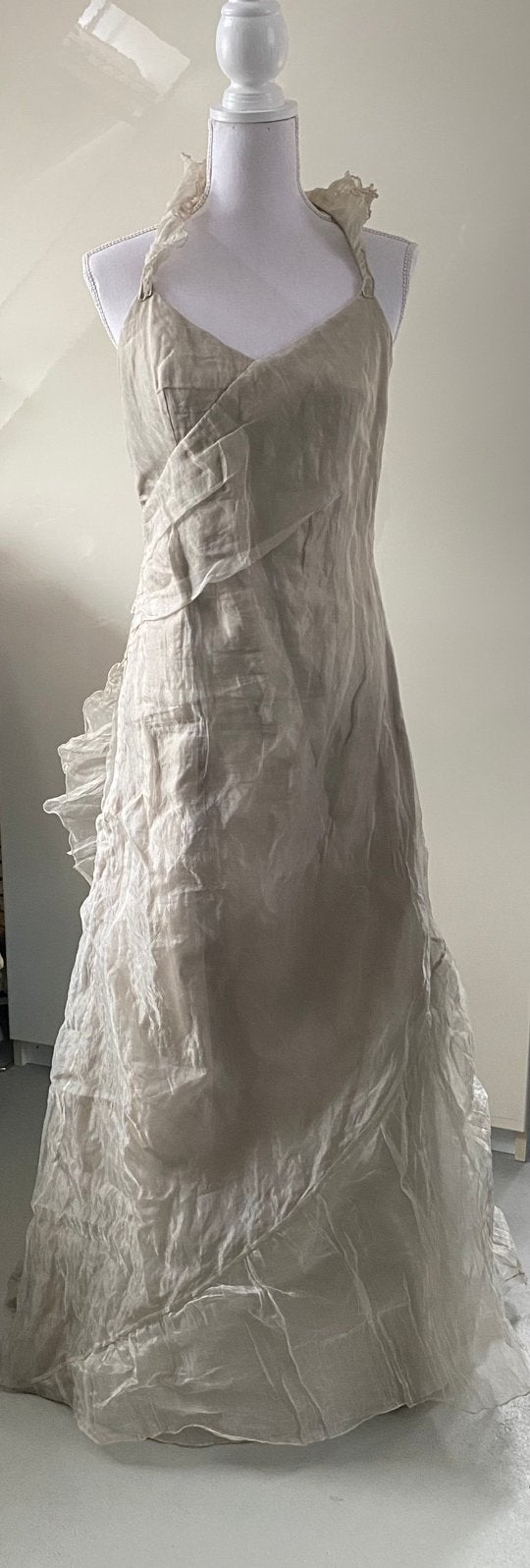 Super mooie bruidsjurk / avondjurk van Linea Raffaelli mt 36, Kleding | Dames, Verzenden, Zo goed als nieuw, Overige kleuren, Trouwjurk