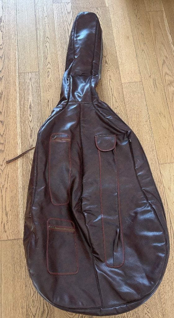 Vintage contrabas hoes, Ophalen, Gebruikt, Contrabas