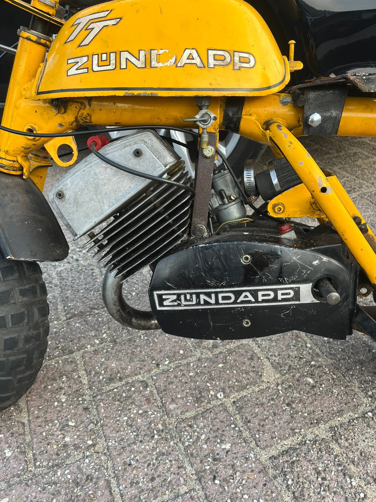 Zundapp motorblok 3 hand, Ophalen of Verzenden, Gebruikt, Blok, Overige merken