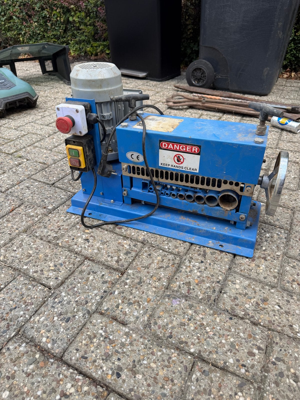 Elektrische Kabelstripmachine 2-38mm - 10 Messen, Ophalen, Gebruikt