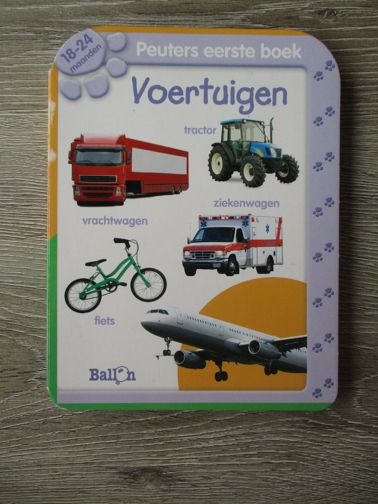 Peuters eerste boek voertuigen, Ophalen of Verzenden, Gelezen, Fictie algemeen