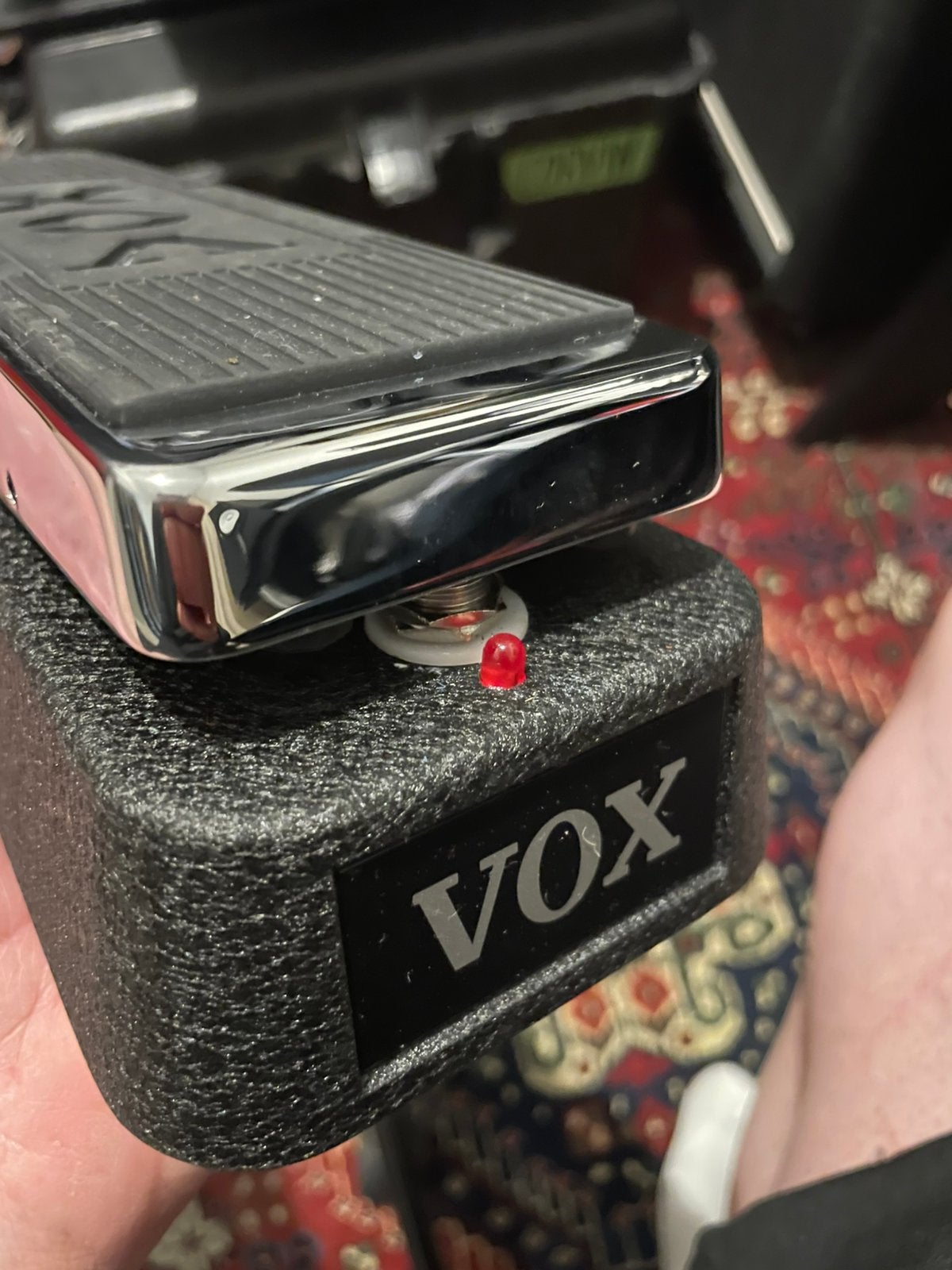 Vox Wah met true bypass en led modificatie, Muziek en Instrumenten, Ophalen of Verzenden, Zo goed als nieuw