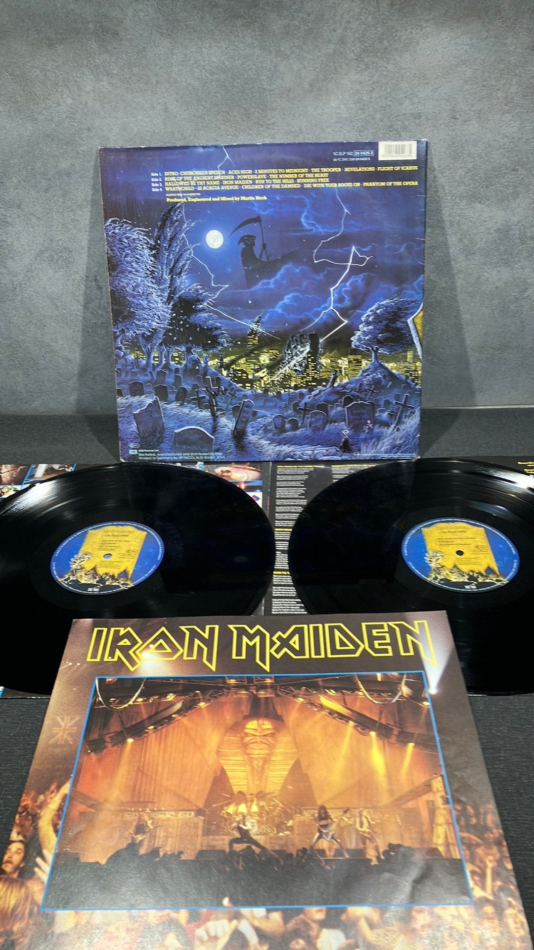 Iron Maiden — Live After Death (1985), Cd's en Dvd's, Heavy metal, Gebruikt, Ophalen of Verzenden, 12 inch