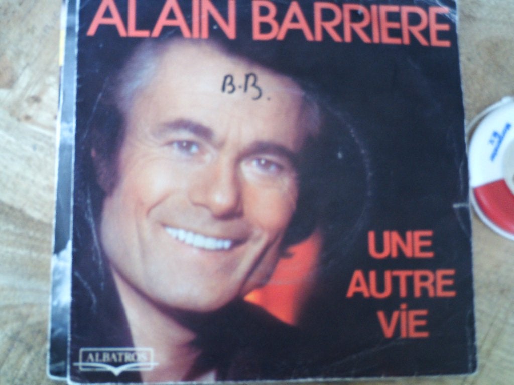 alain barriere - une autre vie 31mei, 7 inch, Single, Ophalen of Verzenden, Pop