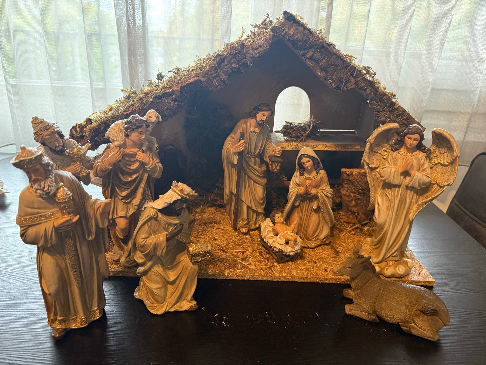 Kerststal, Diversen, Ophalen of Verzenden, Zo goed als nieuw
