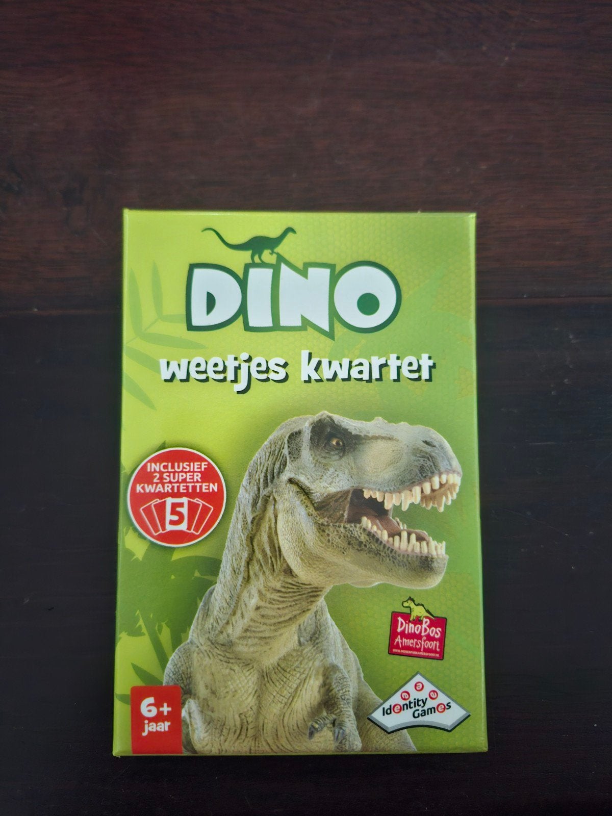 Kwartet Spellen: Dino Weetjes, Kwartet Plus, Toos en Morrel, Drie of vier spelers, Ophalen of Verzenden, Gebruikt, Identity Games, Plus