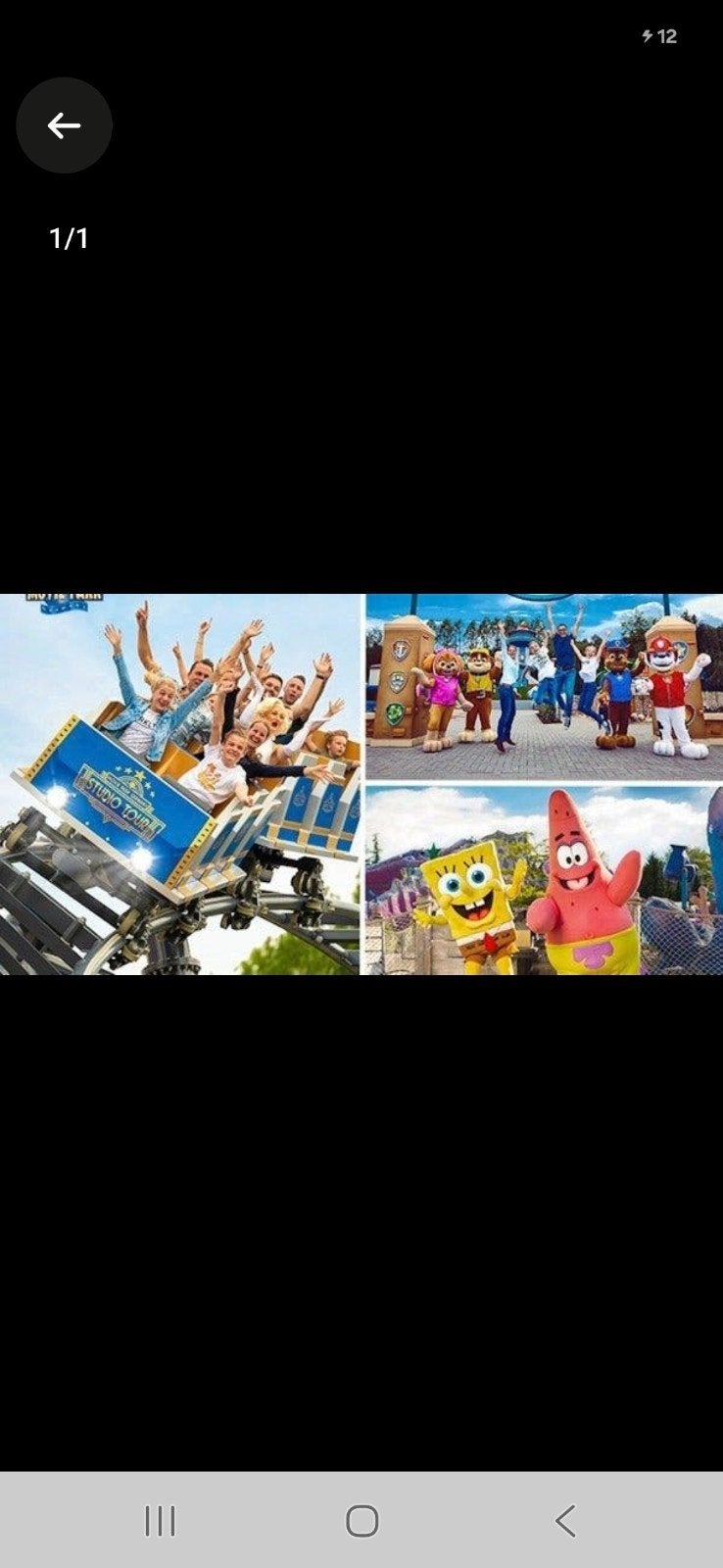 movie park germany 2 kaartjes, Twee personen, Ticket of Toegangskaart