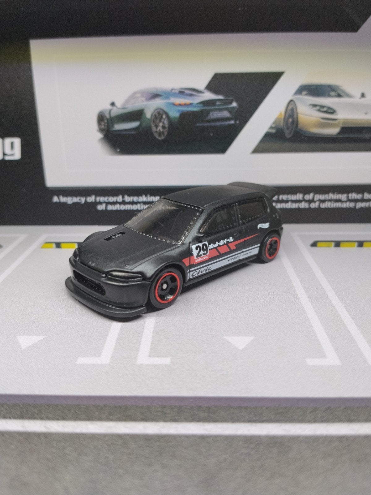 Hotwheels honda Civic custom hot wheels, Ophalen of Verzenden, Nieuw, Auto