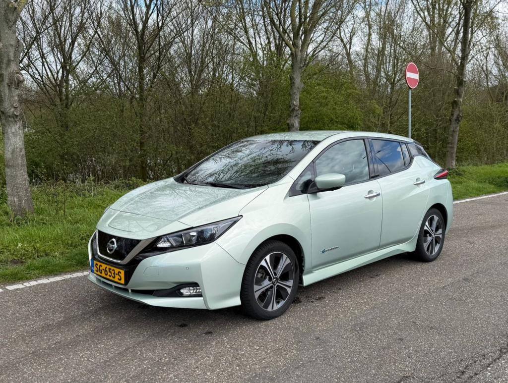 Nissan Leaf Electric 40kWh 2018 Grijs, Stof, 150 pk, Origineel Nederlands, Elektrisch